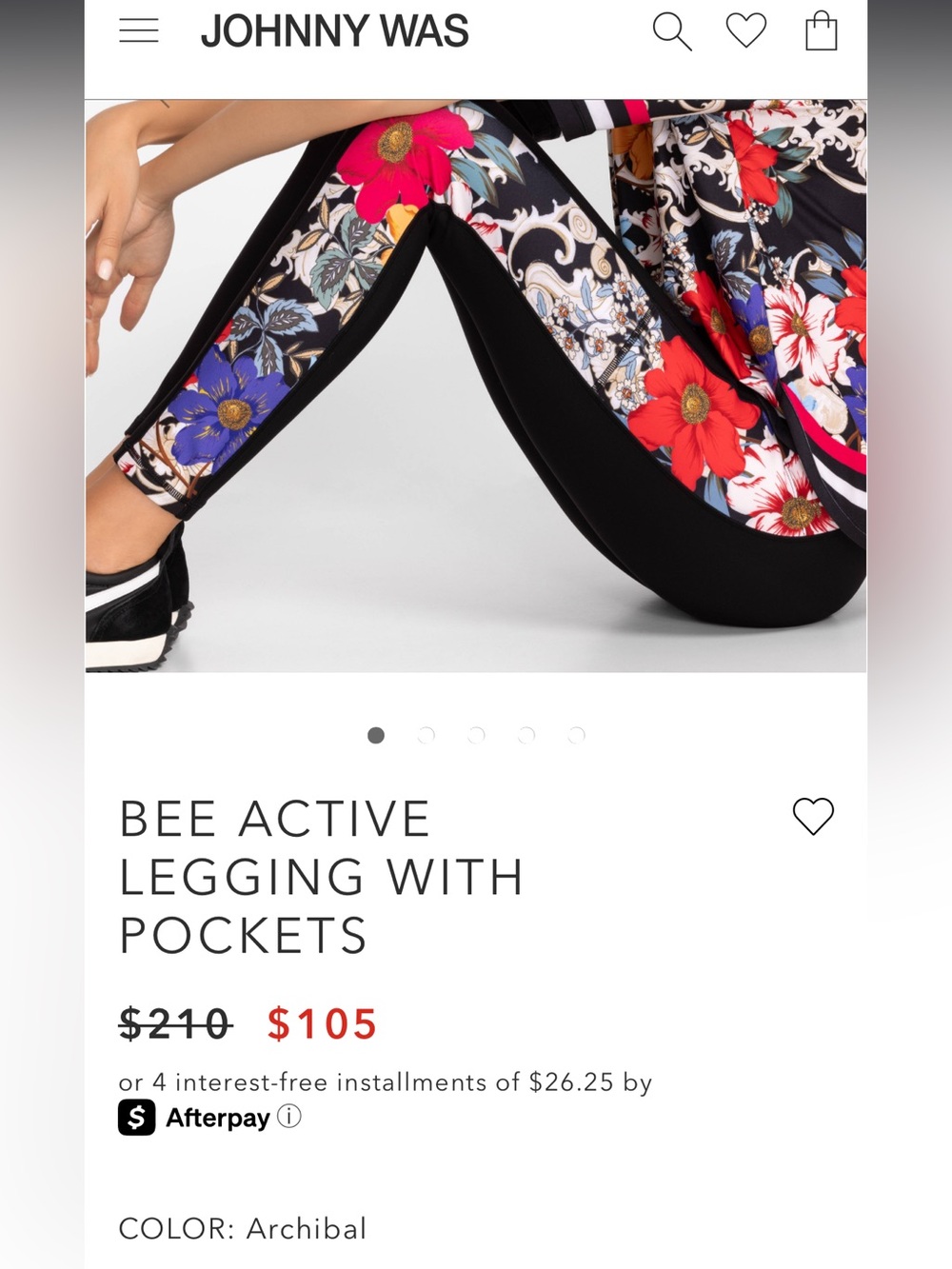 Archibal Bee Active Legging